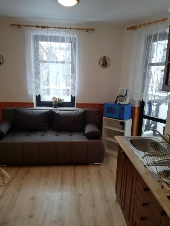 Kuchyňský kout apartmánu ZAPART Harrachov