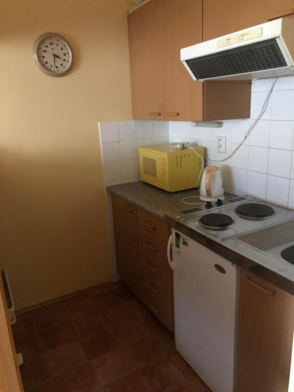Kuchyňský kout apartmánu ZAPART v Rokytnici